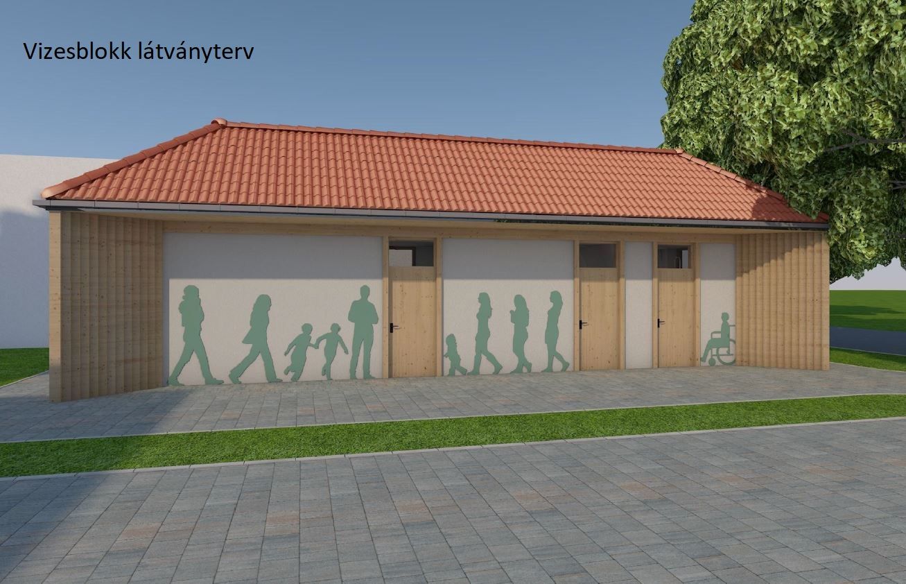 Vizesblokk látványterv Vizesblokk látványterv